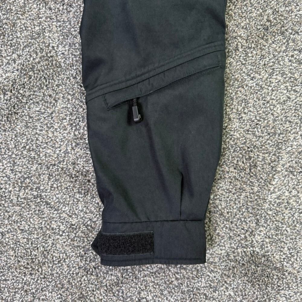 The North Face Vintage Ski Jacket Black Belted Hooded Women 10 Retro Snow Sports - Picture 9 of 16